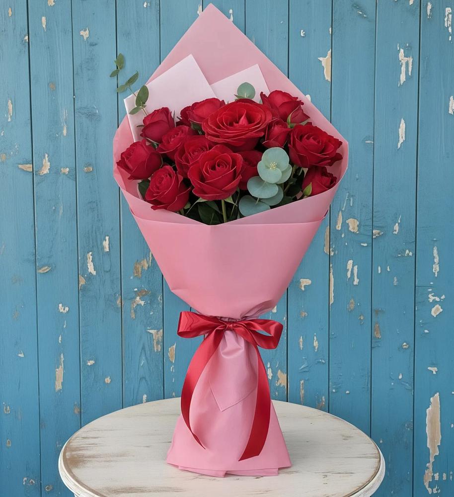 Букет цветов из: Розы в Пустошке