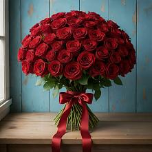 Букет Красные розы Блэк Меджик в Пустошке