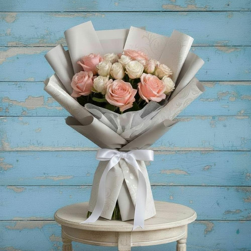 Букет цветов из: Розы в Пустошке