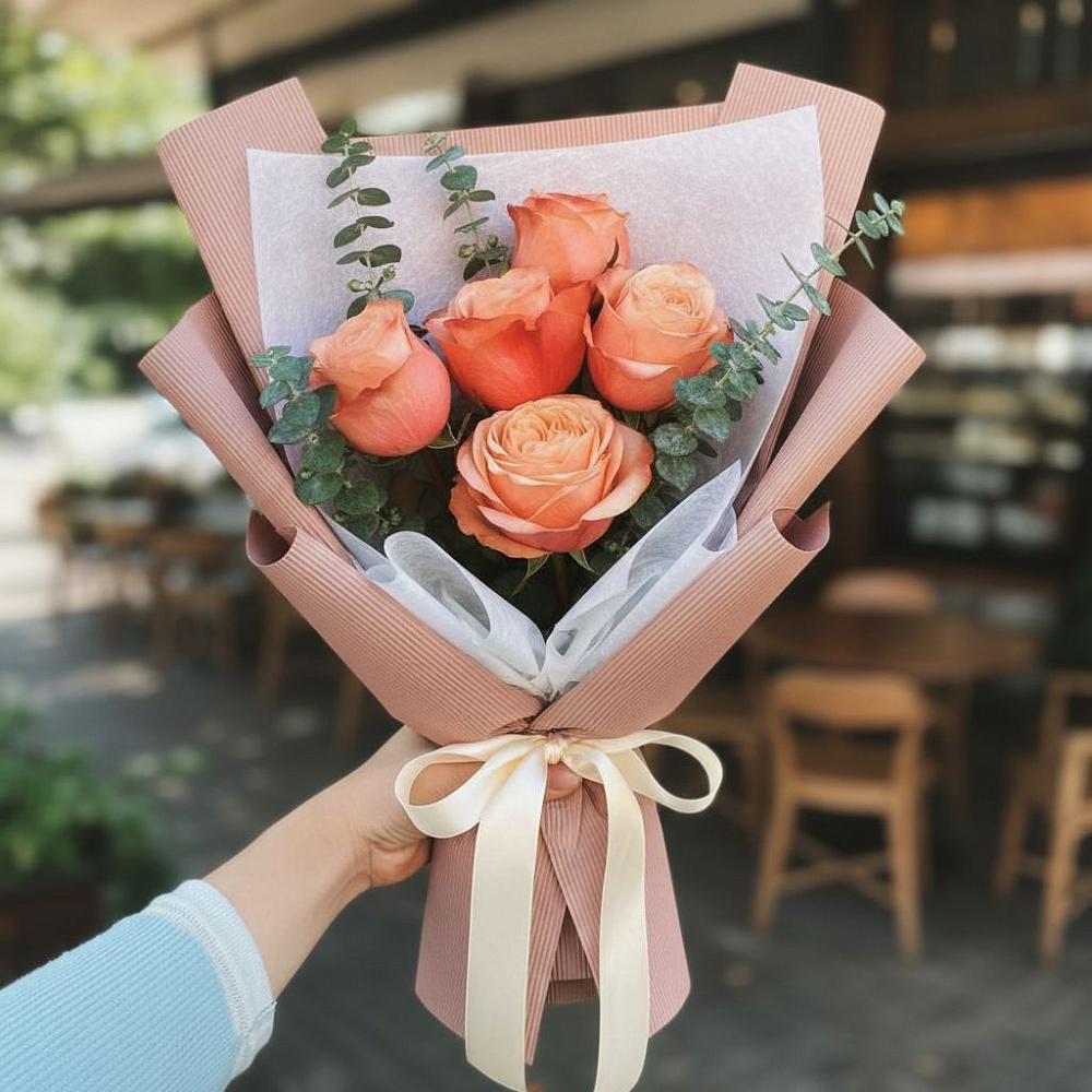 Букет цветов из: Розы в Пустошке