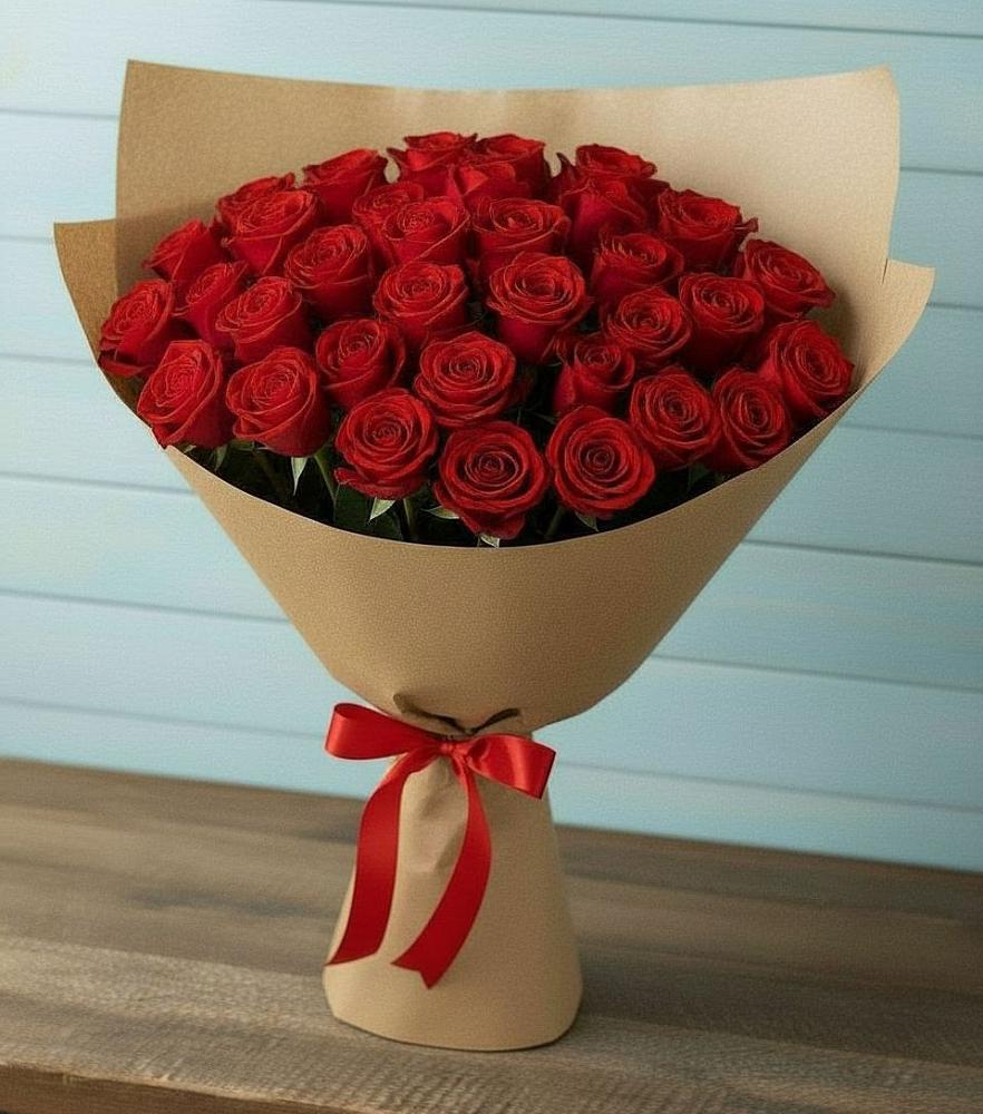 Букет Красные розы Милано в Пустошке