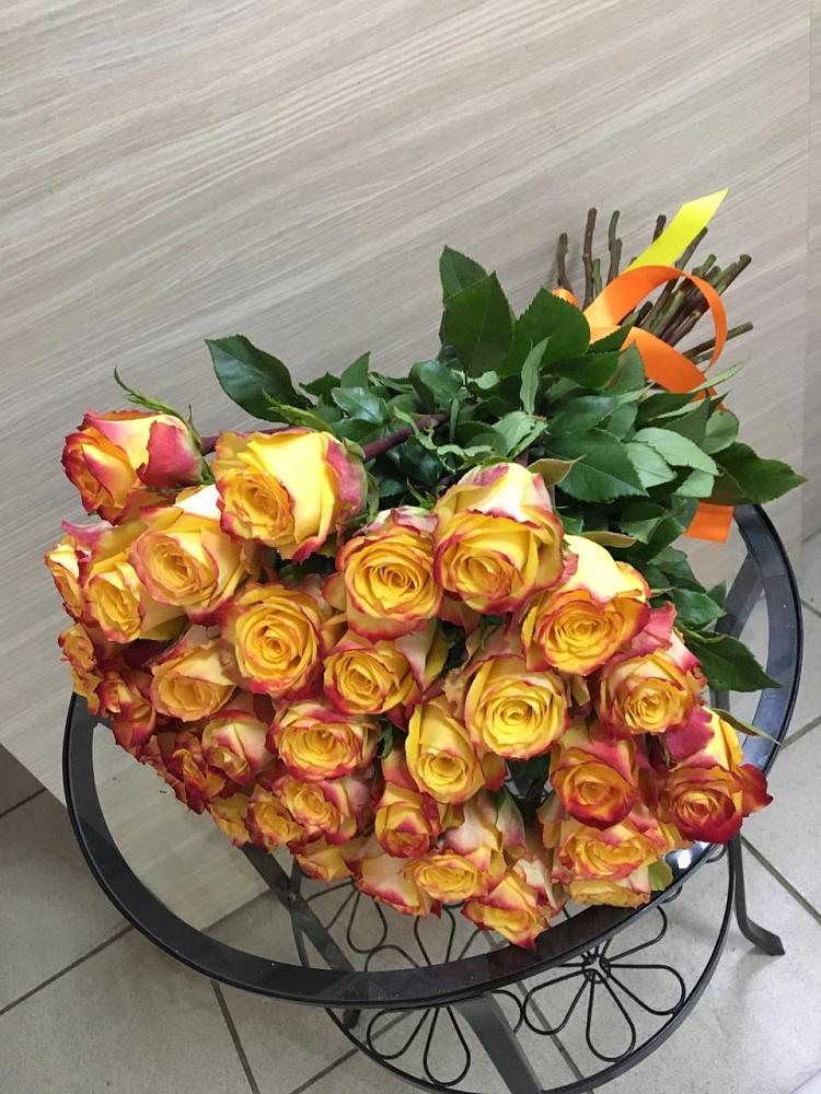 Букет Желтые розы в Пустошке