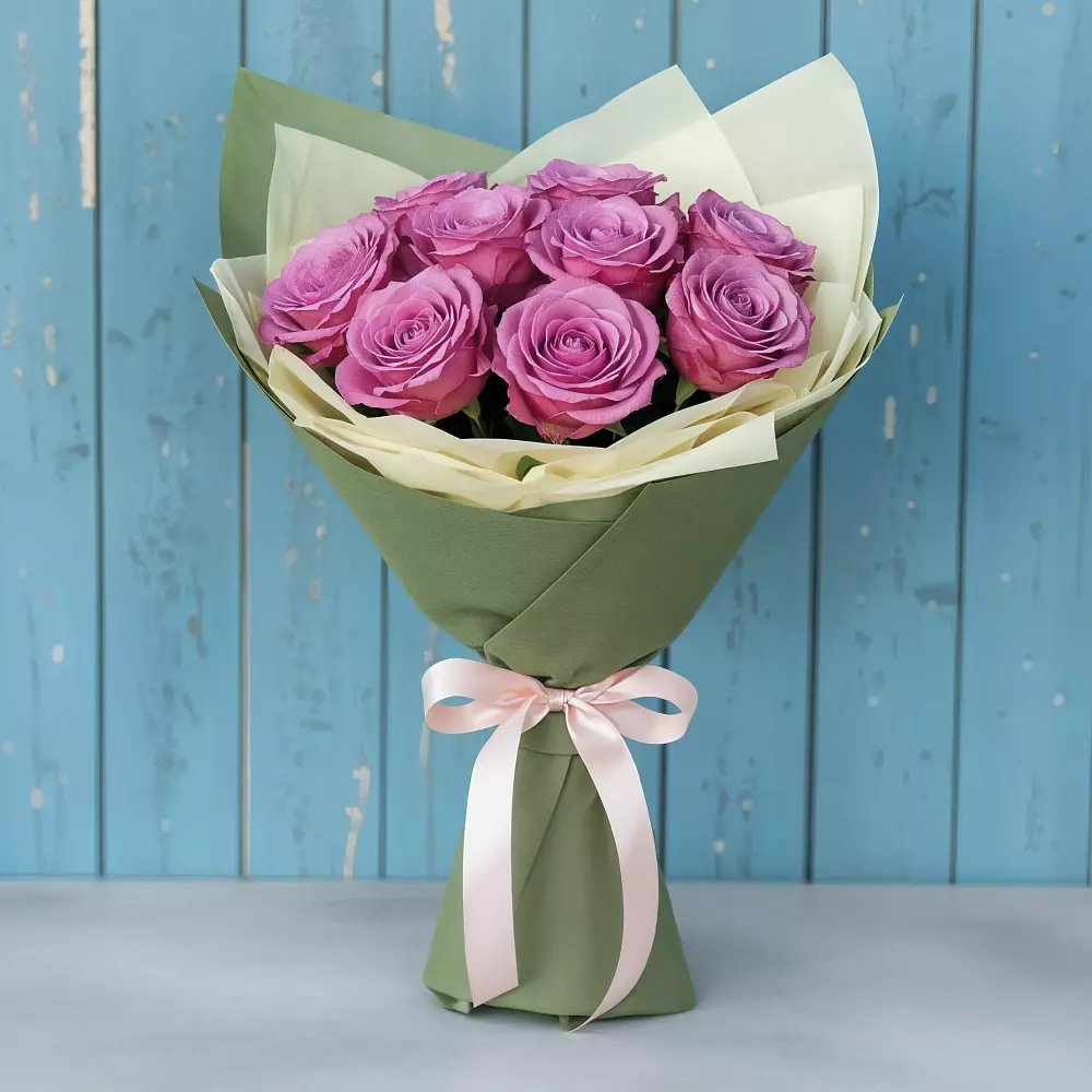 Букет Розы Фёрст Леди в Пустошке