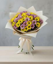 Букет цветов из:  Хризантемы в Пустошке