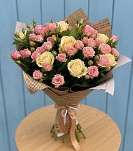Букет цветов из:  Розы #REPLACE_PRED# Пустошке