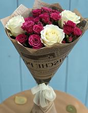 Букет цветов из:  Розы #REPLACE_PRED# Пустошке