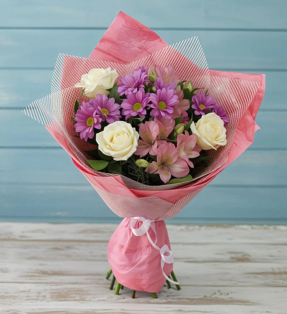 Букет цветов из: Герберы в Пустошке