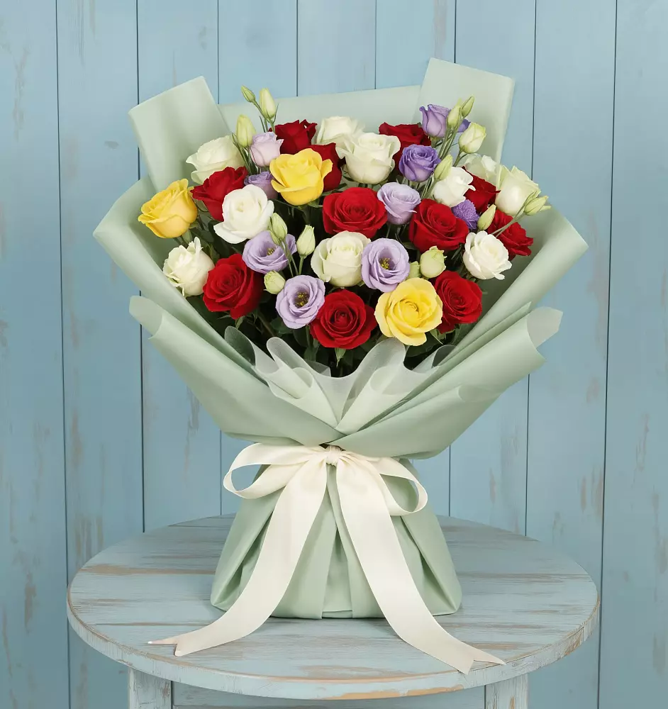 Букет цветов из: Розы в Пустошке