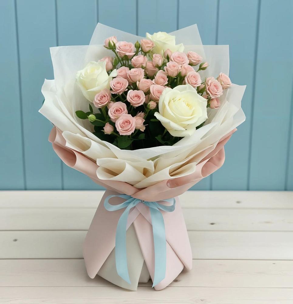 Букет цветов из: Розы в Пустошке