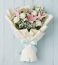 Букет цветов из:  Лилии в Пустошке
